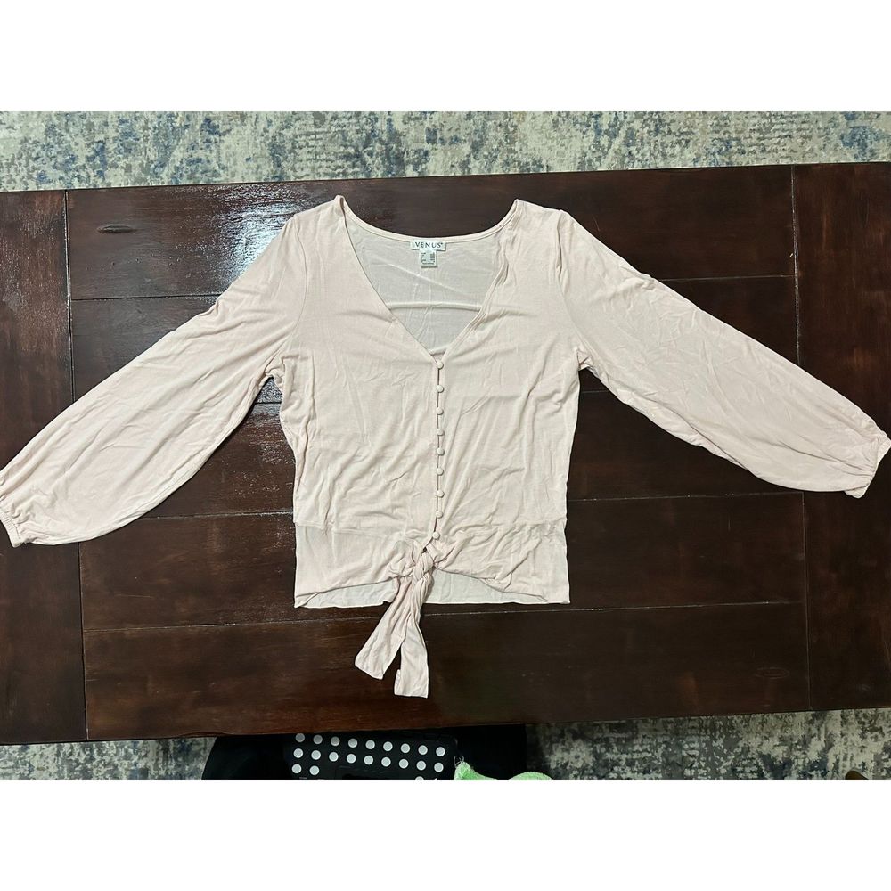 Venus light pink blouse Size Medium
